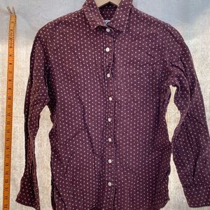 Tradlands polka dot button up